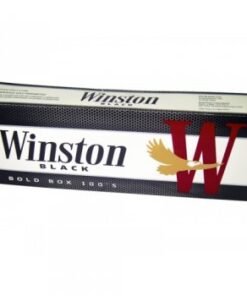 Winston Black Bold 100’s Box cigarettes 10 cartons