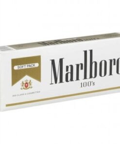 Marlboro 100's Gold Soft Pack cigarettes 10 cartons