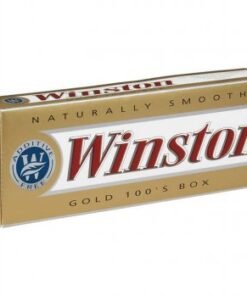 Winston Gold 100's box cigarettes 10 cartons