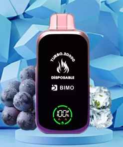 BIMO Turbo 20000 Puffs Grape Ice