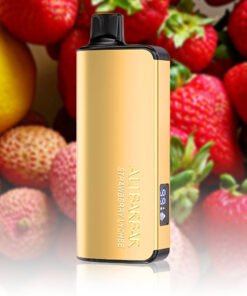 ALIBARBAR INGOT 9000 Puffs Strawberry Lychee